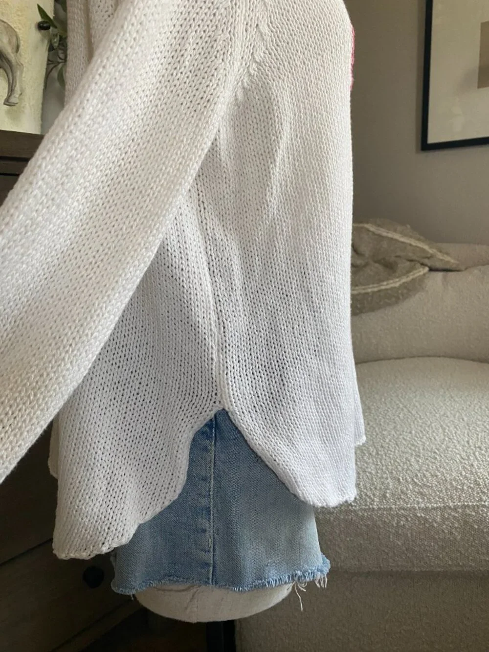 Wooden Ships | Bride V-Neck Cotton Sweater